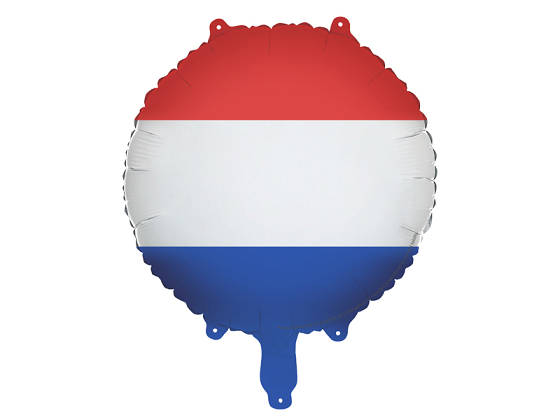 Folienballon Flagge Niederlande, 35 cm, Mix