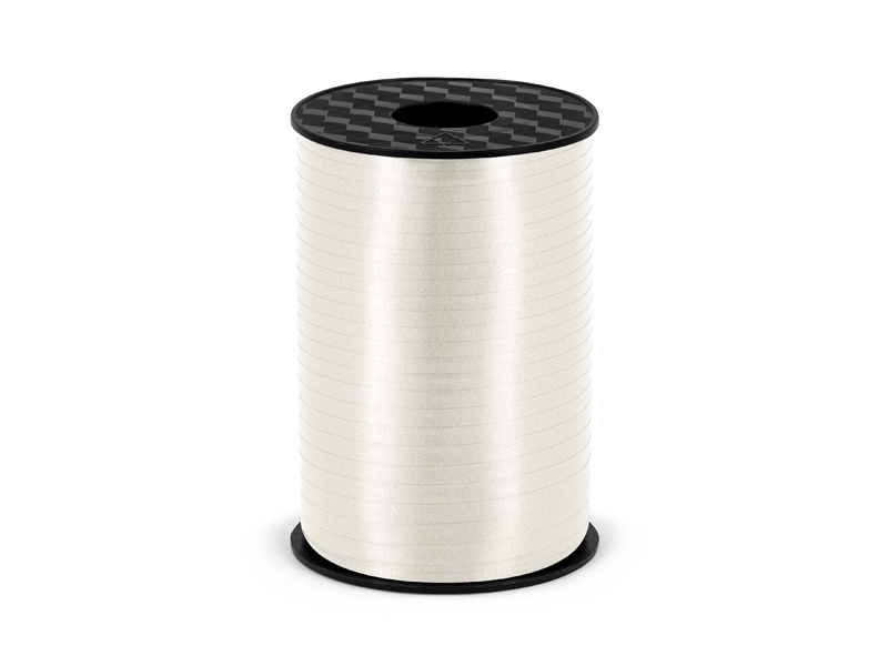 Plastband – vit – 5 mm