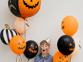 Balloons 30 cm, Pumpkins, mix (1 pkt / 50 pc.)