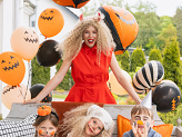 Balloons 30 cm, Pumpkins, mix (1 pkt / 50 pc.)