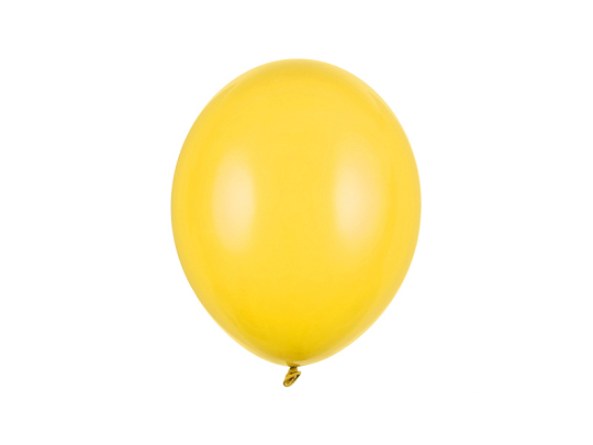 Ballons Strong 27cm, Jaune miel pastel (1 pqt. / 100 pc.)