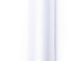 Organza Glatt, weiß, 0,16 x 9m (1 Stk. / 9 lfm)