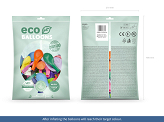 Ballons Eco 30 cm pastel, mix (1 pqt. / 100 pc.)