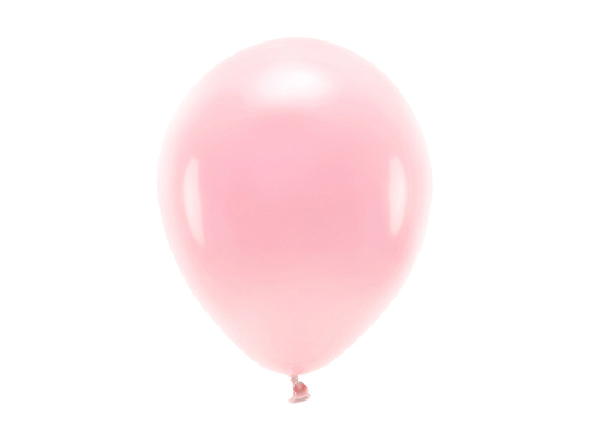 Balony Eco 26cm pastelowe, rumiany różowy (1 op. / 10 szt.)