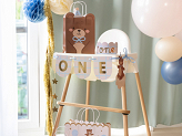 Chair banner and crown Teddy Bear, 50x20.5 cm, mix