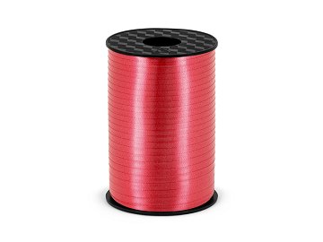 Plastikband, in Rot, 5mm/225m