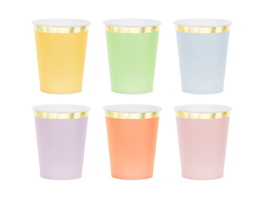 Cups, mix, 220 ml (1 pkt / 6 pc.)