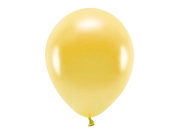 Ballons Eco 30cm, metallisiert, hellgold (1 VPE / 100 Stk.)