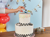 Birthday candles Racing Cars, 2-3 cm, mix (1 pkt / 5 pc.)