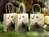 Paper gift bags Jurassic World, 12x15.5x6 cm, mix (1 pkt / 6 pc.)