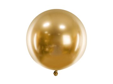 Runder Ballon Glossy 60cm, gold