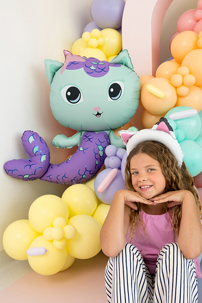 MerCat Foil Balloon, 80x82 cm, mix - Designer decorations and ideas for ...