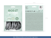 Ballons Eco 30 cm, métallisés, argent (1 pqt. / 10 pc.)