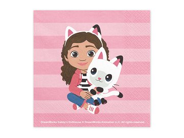 Serwetki Koci Domek Gabi, 33 x 33, mix (1 op. / 20 szt.)