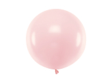 Runder Ballon 60cm, Pastel Pale Pink
