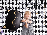 Folienballon Kätzchen, 48x36cm, schwarz