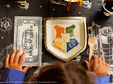 Serwetki Harry Potter Bilet London to Hogwarts, 33x40 cm, beżowe (1 op. / 20 szt.)