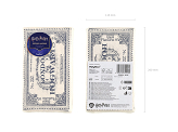 Servietten Harry Potter Ticket London to Hogwarts, 33x40 cm, beige (1 VPE / 20 Stk.)