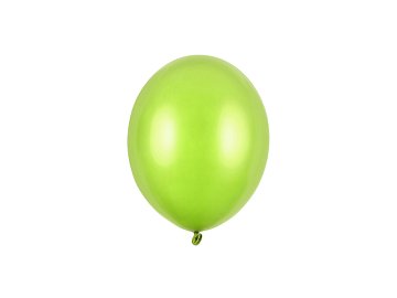 Strong Balloons 12cm, Metallic Lime Green (1 pkt / 100 pc.)