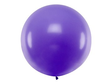 Ballon rond 1m, Lavande Pastel