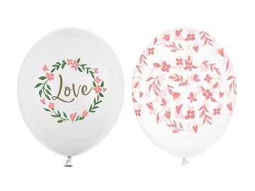 Ballons 30 cm, Love, Mix (1 VPE / 50 Stk.)