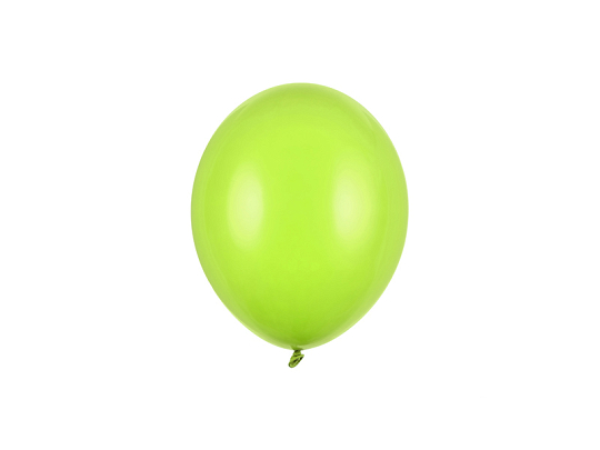 Ballons Strong 12cm, vert citron pastel, (1 pqt. / 100 pc.)