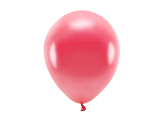 Ballons Eco 26 cm, metallisiert, hellrot (1 VPE / 100 Stk.)