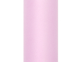 Tulle Plain, light pink, 0.3 x 9m