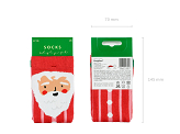 Chaussettes de Noël Père Noël, mélange, 27-30