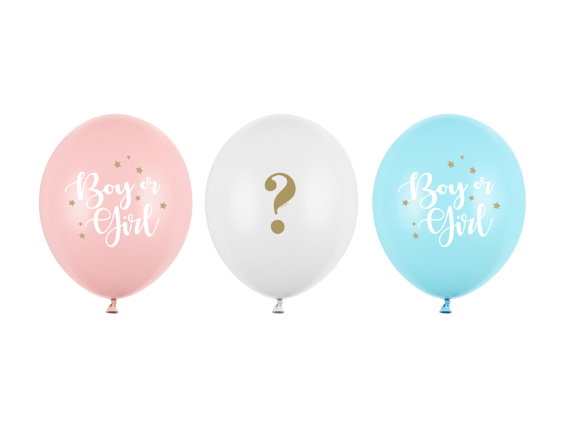 Latexballong – Boy or Girl – mix – 30 cm
