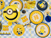 Paper plates Minions, 23 cm, mix (1 pkt / 6 pc.)