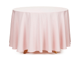 Nappe rose pâle, 230cm