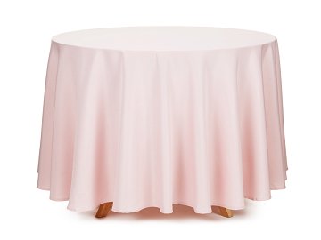 Nappe rose pâle, 230cm