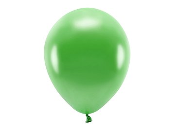 Balony Eco 30cm metalizowane, zielona trawa (1 op. / 100 szt.)