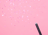 Gender reveal confetti cannon - Ready to pop, pink, 60cm