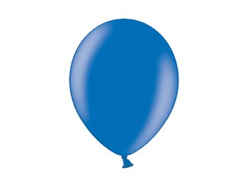 Balony 27cm, Metallic Royal Blue (1 op. / 100 szt.)