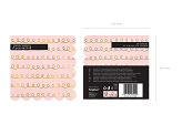 Napkins Tracing Patterns, light powder pink, 32x32cm (1 pkt / 20 pc.)