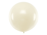 Ballon rond 1m, Metallic Pearl
