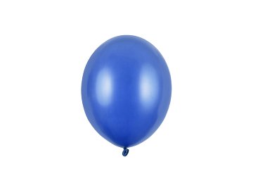 Ballons Strong 12cm, Bleu métallique (1 pqt. / 100 pc.)