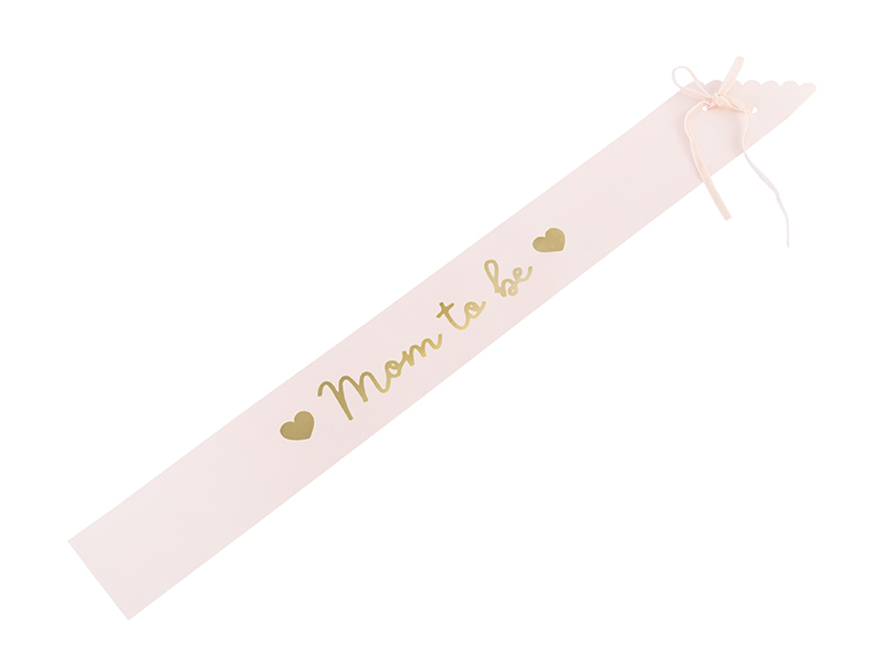 Sash – Mom To Be – rosa – 75 cm