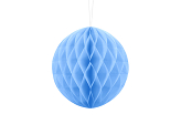 Honeycomb Ball, light blue, 20cm