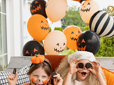 Balloons 30 cm, Pumpkins, mix (1 pkt / 6 pc.)