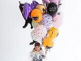 Balloons 30 cm, Witch, mix (1 pkt / 6 pc.)