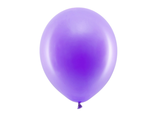 Ballons Rainbow 30 cm pastel, violet (1 pqt. / 100 pc.)