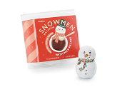 Chocolate snowmans with milk filling, 144g (1 pkt / 4 pc.)