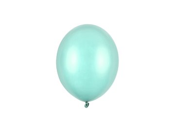 Strong Balloons 12cm, Metallic Mint Green (1 pkt / 100 pc.)