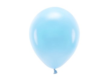 Ballons Eco 26 cm pastel, bleu (1 pqt. / 10 pc.)