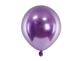Ballons Glossy 12 cm, violett (1 VPE / 50 Stk.)