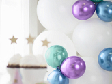 Glossy Balloons 12 cm, violet (1 pkt / 50 pc.)