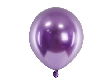 Ballons Glossy 12 cm, violet (1 pqt. / 50 pc.)